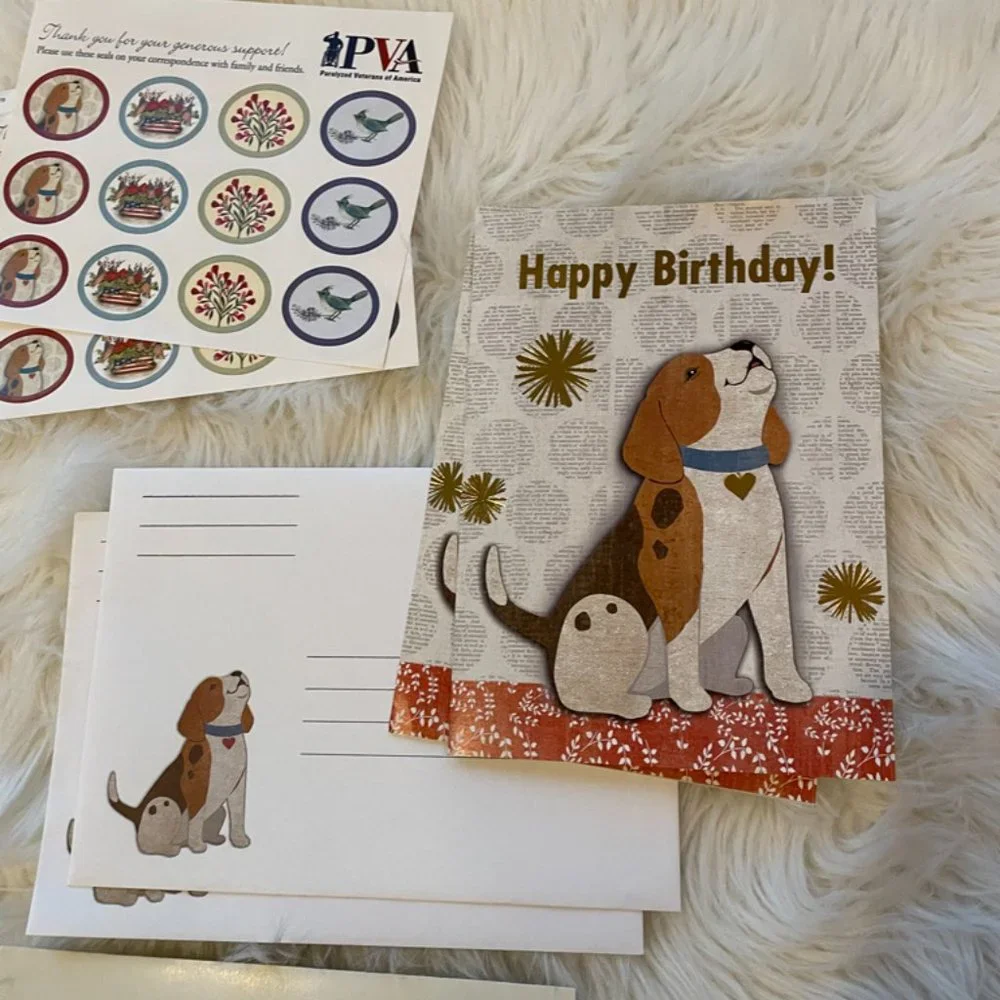 8 Assorted Cards with matching envelopes and seals